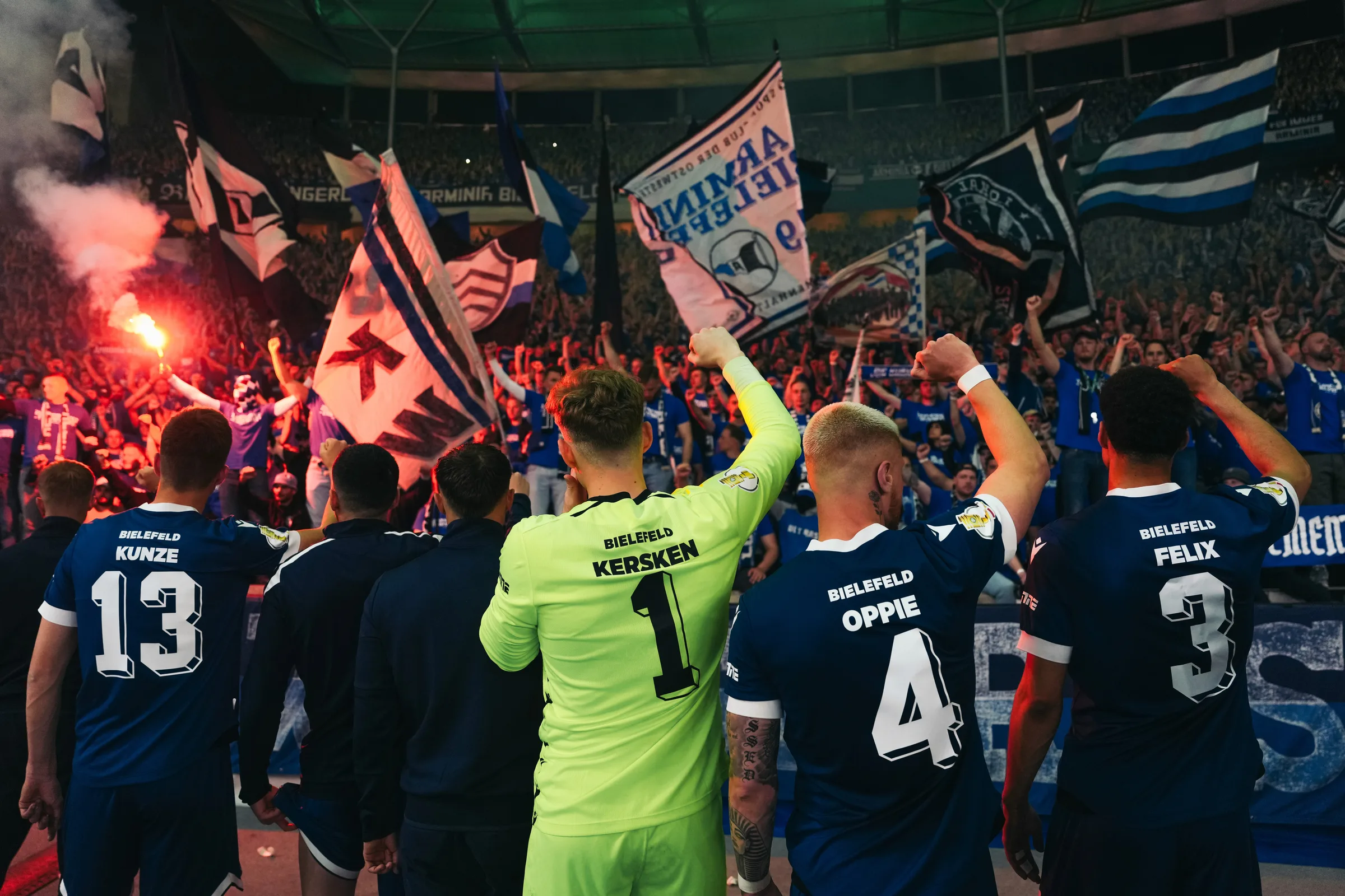 Projekt Arminia Bielefeld, DFB-Pokalsaison